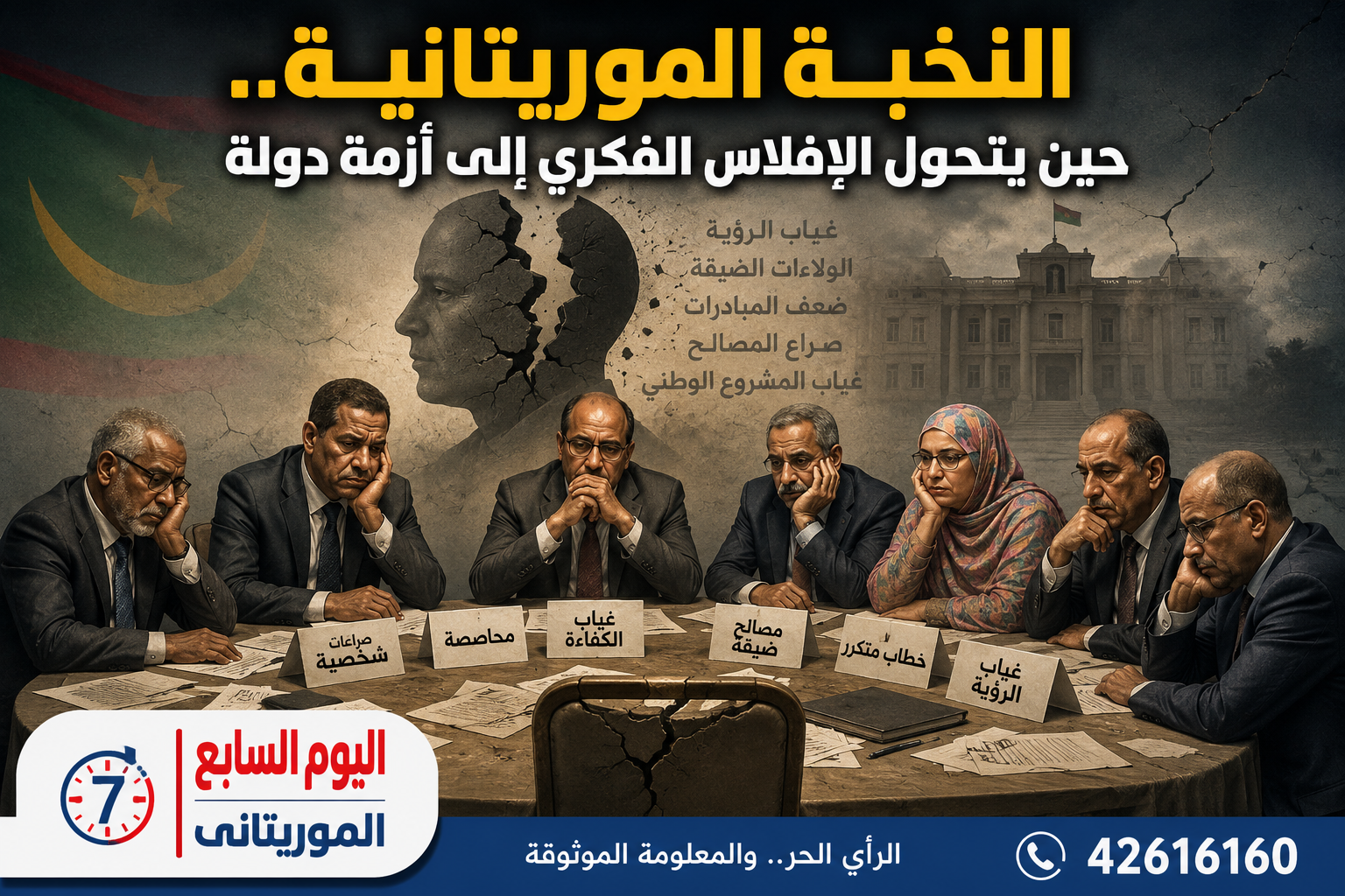 النخبة الموريتانية.. حين يتحول الإفلاس الفكري إلى أزمة دولة
