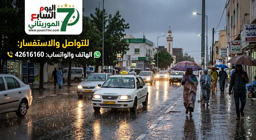 نزول أمطار على 5 ولايات