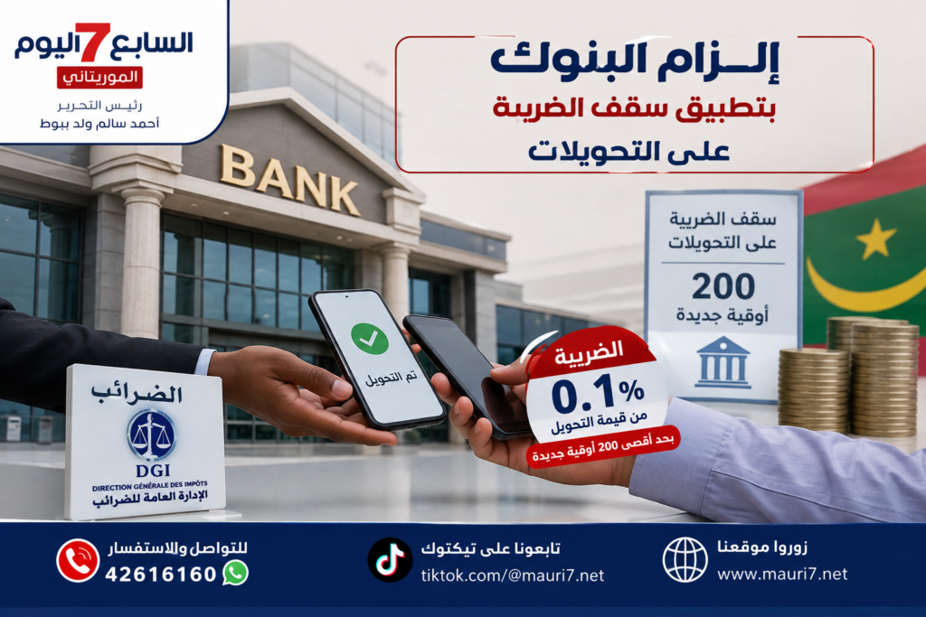 الضرائب تلزم البنوك بتطبيق سقف الضريبة على التحويلات المالية